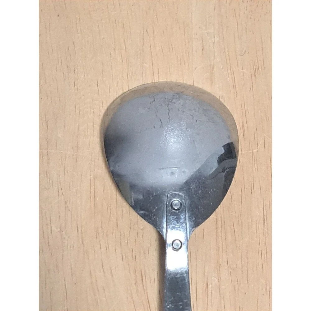 Veri-Sharp Imperial Stainless Spoons Serving Basting Wood Handles 11